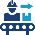 conveyer worker Icon