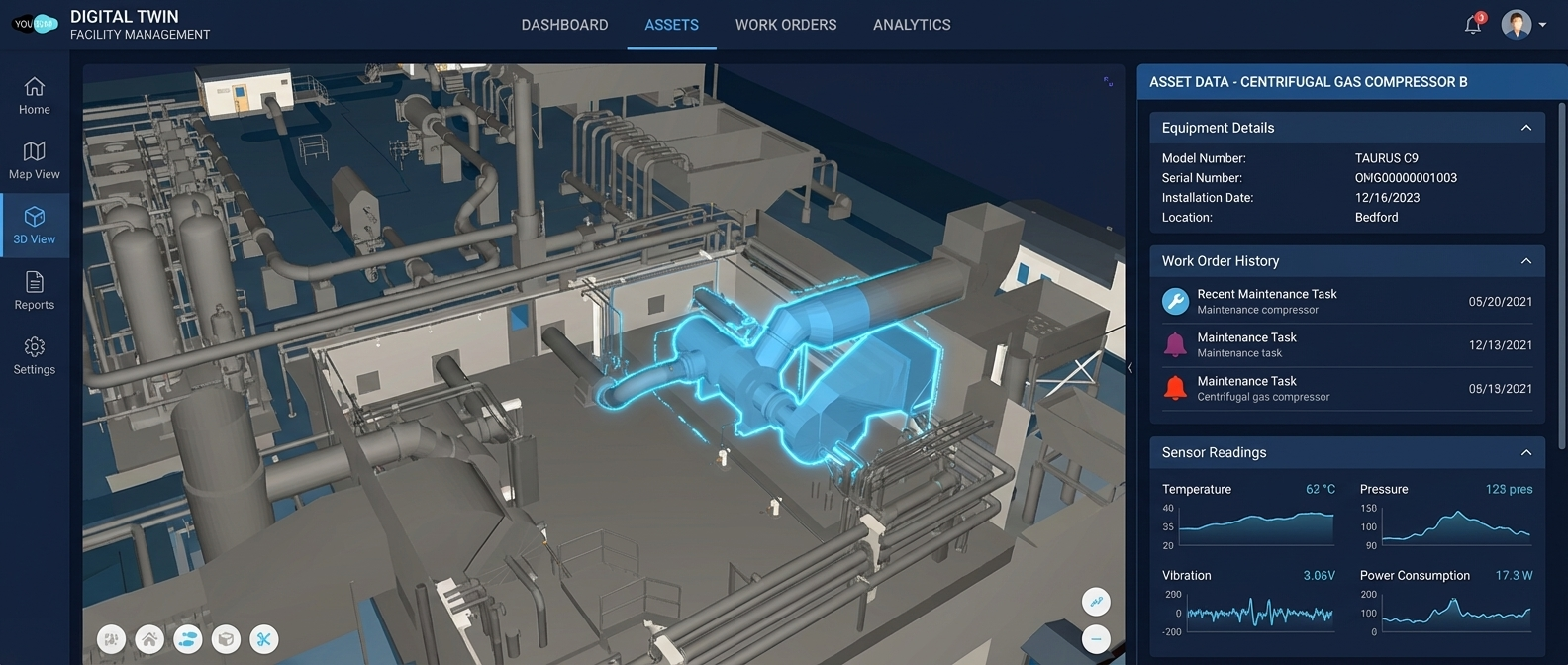 3D asset view in YouBIM